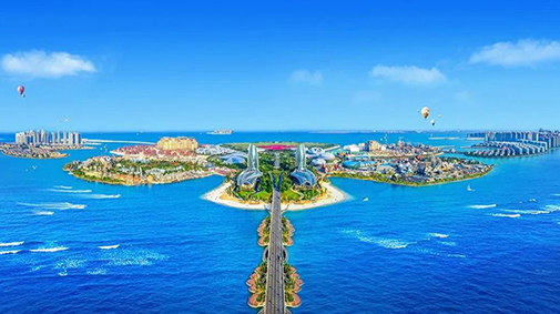 上岛！宇通纯电动观光小火车即将进驻海南海花岛