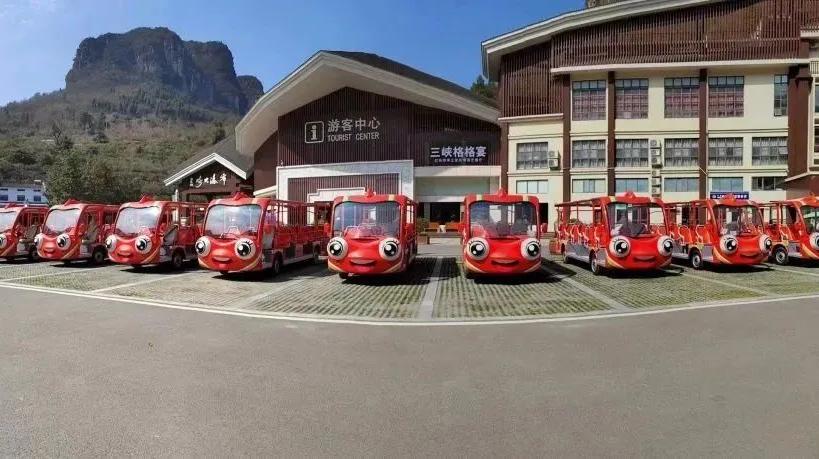 宇通观光车“金鱼宝宝”，为三峡大瀑布打赢“景区升级战”！