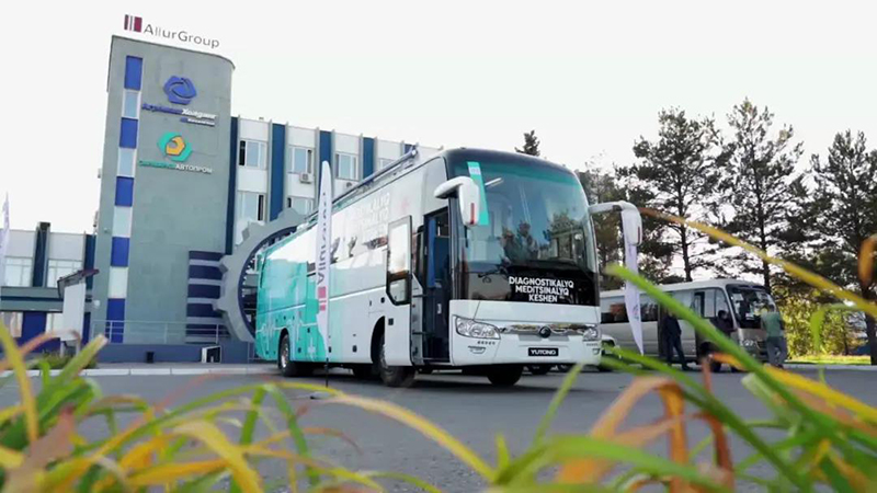 交车！100台宇通医疗检测车助力哈萨克斯坦抗击疫情