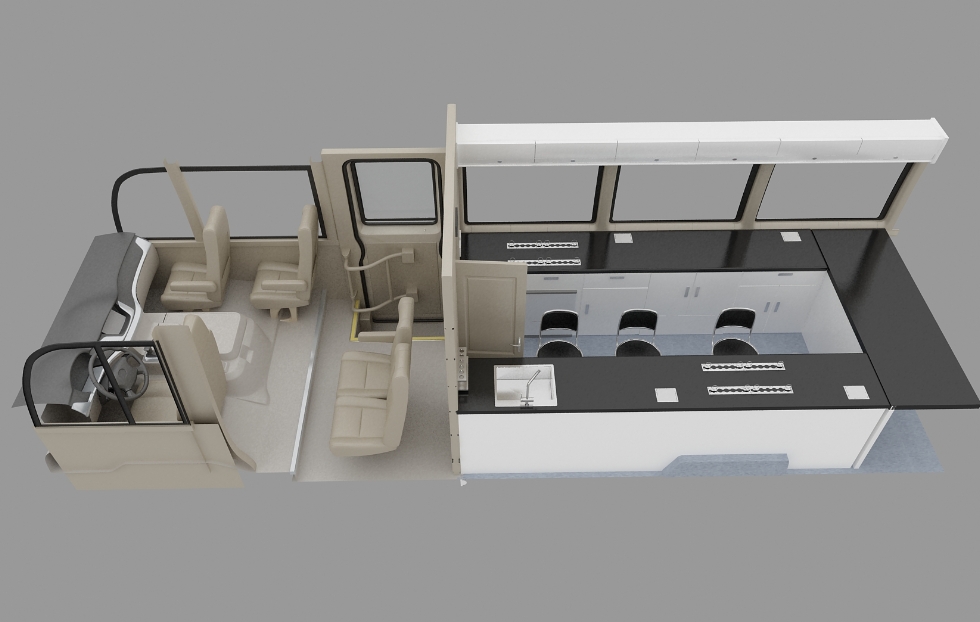 ZK5061XJC1水质检测车