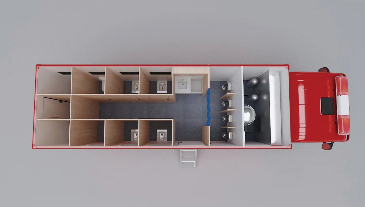 应急保障消防车（盥洗）