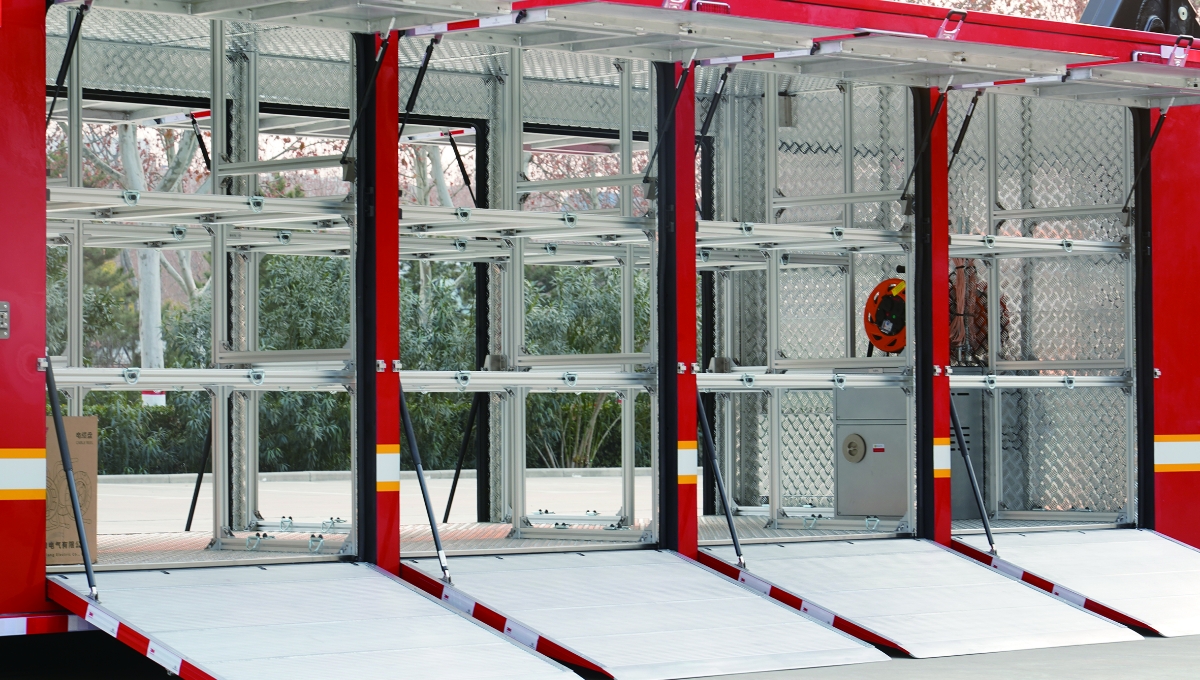 消防机器人运输车