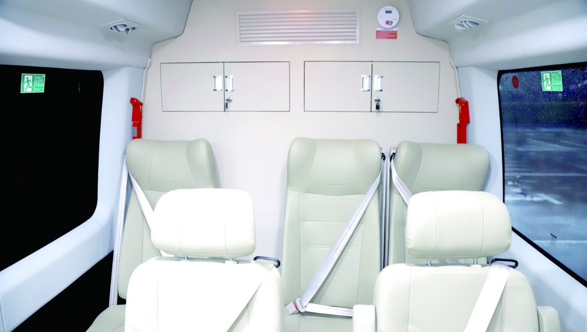 中型勘察消防车