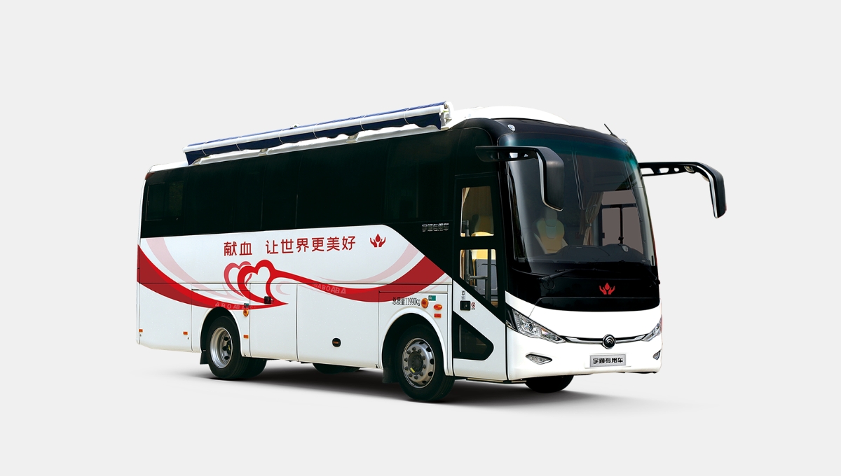 9米纯电献血车