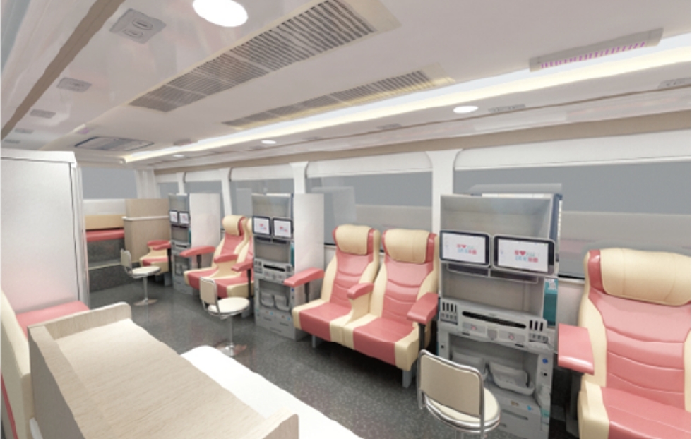 12米纯电献血车