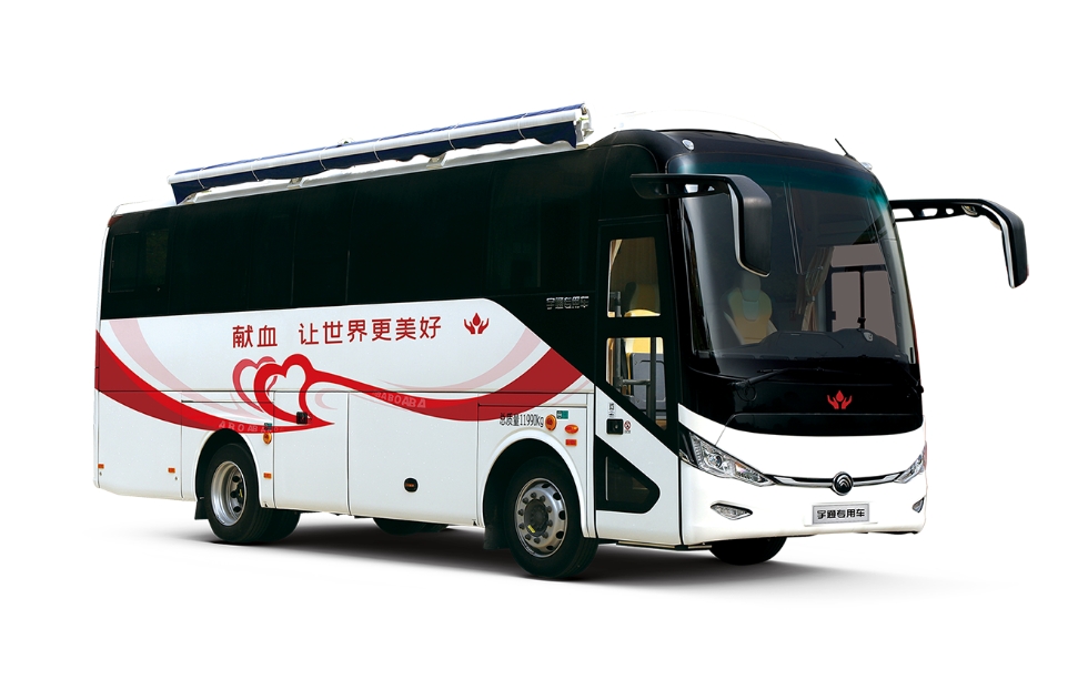 9米纯电献血车