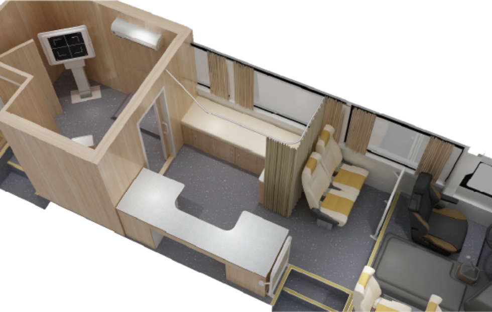 7.7米柴油体检车