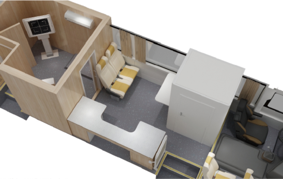 7.7米柴油体检车