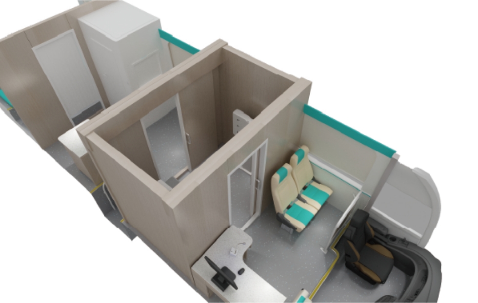 8米纯电动体检车