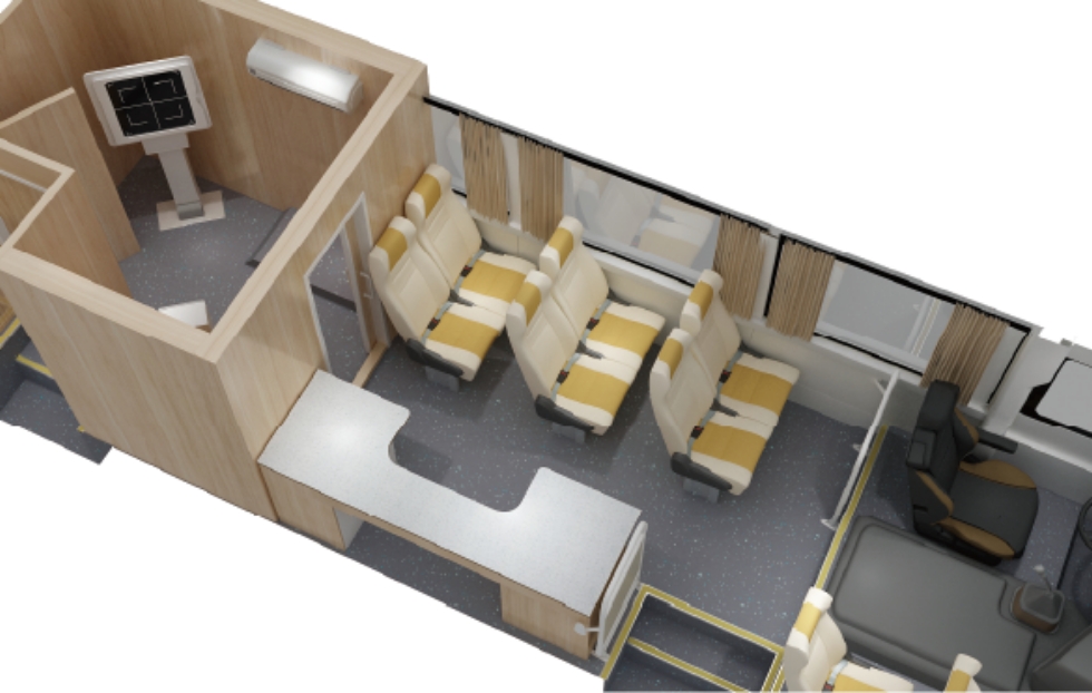 7.7米柴油体检车