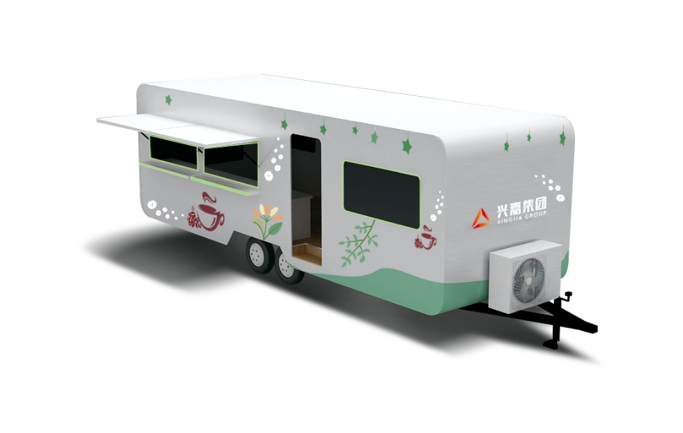 8米无动力餐车ZKCC8A