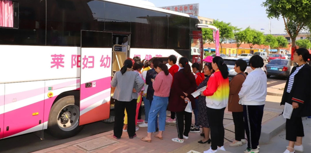 宇通“两癌”筛查车来了，为女性撑起健康“保护伞”！
