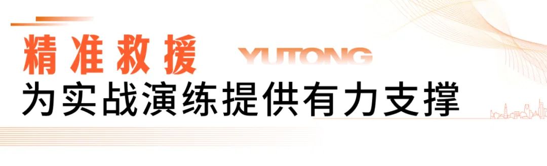 实战实练、精准救援，宇通专用车参演“应急使命·2023”！