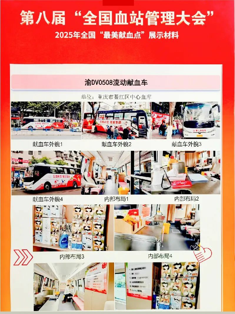 宇通多台车入选！2025年“全国最美献血点、最智献血点”评选结果出炉！