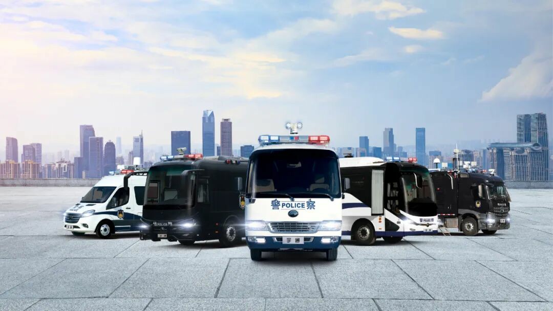 科技赋能警务 安全守护民生 | 宇通警用特种车参与九三阅兵保障任务